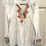 Trina Turk Tunic Top Beach Vacation Summer Resort Coastal Grandma Small Photo 0