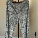 House Of CB  Mara Silver Metallic Trousers NWOT‎ size L Photo 2