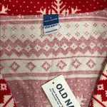 Old Navy  Unisex Fair Isle Pajama Shirt Flannel Long Sleeve NEW Small Photo 5