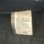 HBER Wide Leg Black Jeans Pants Relaxed Fit Baggy Flare 4XL 22W NWT Photo 3