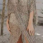 Muche Et Muchette Dolman Sleeve Paisley Cover Up Dress Green Women's OS / Medium Photo 0