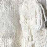 Ulla Johnson Delma Fringe Pullover Sweater Cream Ivory Tassel Knit Size P / XS Photo 8