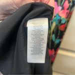 Liv Foster Dress Floral Printed Satin Long Maxi Open Lace Up Back Mermaid NEW Black Size 2 Photo 7