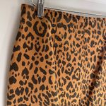 MOTHER Denim The Side Splitter Mini Skirt Leopard Hit The Spot Size 28 Indie Photo 5