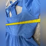 Free People Blue Violet Mini Dress size M sundress sun dress summer beachy Photo 13