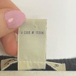 Eddie Bauer Vintage 100% Linen Black Flower Design Loose Knit Tank Top Sz Medium Photo 3