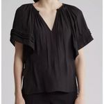 Ramy Brook New Black Kylo Top Size Small Photo 1