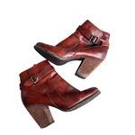 Frye  - Patty Riding Western Bootie Cognac Leather Sz 8.5M Photo 4