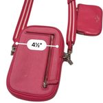 Kate Spade Rosie North South Zip Phone Crossbody pebbled leather stripe strap Photo 4