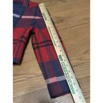 Armani Jeans Women's Wool Plaid Padded Motorcycle Cropped Jacket Luxury NWT Size M Photo 10