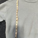 Divided Blue Sweater Photo 2