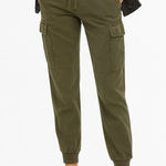 Tna khaki green cargo joggers Size XS Photo 0