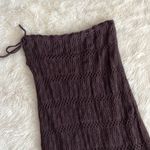 Y2K Crochet Fairy Skirt Brown Size M Photo 2
