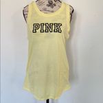 PINK - Victoria's Secret NWT
PINK Yellow Black Lettered Tank Top Photo 0