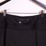 Athleta Women's Bustle Athletic Work Out Tennis Golf Pickleball Mini Skort Black Photo 2