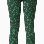 Nike One 7/8 Women’s High-Rise Printed Leggings – Green Floral – Size Small NWT Photo 0