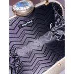 olga berg Marta Metallic Clutch in Gold Womens Purse Shoulder Handbag Photo 9