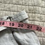 Poetry light grey Pull-On elastic waist Wide tapered Leg Linen pants 18/20” Photo 7