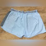 Under Armour Play Up 2.0 Women’s Sz L Coded Blue/Pitch Gray Athletic Shorts Photo 4