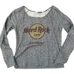 Hard Rock Cafe  baltimore | grey scoop neck crewneck | size small crewneck Photo 1