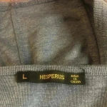 Hesperus  blue cropped corset look tank sz L NWOT Photo 2