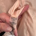 Karl Lagerfeld Tweed Blazer Jacket Womens 12 Pink Wool Blend Pockets Lined Photo 7