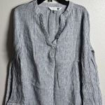 Old Navy Old‎ navy Women Striped tunic shirt blouse long sleeve size M Photo 1