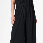 Sweaty Betty  Cruise Jumpsuit Size Medium‎ Black NEW Hiking Outdoor Comfy Photo 0