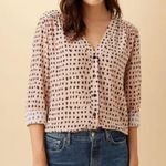 Amour Vert Kaya Washable Silk Blouse Photo 8