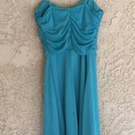 Windsor  Light Blue Turquoise Strappy Dress Photo 3