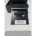 Coach Signature C Huggie Earrings - Pink, Burgundy New Photo 2