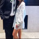 Selfie Leslie  Gorgeous Plunging Neck and Back Lace Detail Dress Photo 4