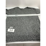 Old Navy Womans  Pullover Sweater XL Gray Black Wide Neck Long Sleeve Photo 5