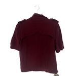 Calvin Klein Jeans SZ M short sleeve sweatshirt blazer Photo 2