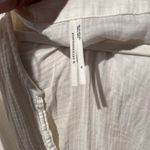 Anthropologie  Cream Textured bathing suit cover up XL Photo 1