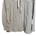 CHAPS Sweatshirt Womens 1X Multicolor Stripe Cowl Neck Cotton Pullover Blouse Photo 3