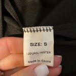 Black High Neck Ruffle Tiered Baby Doll Dress Photo 5