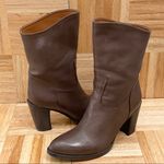 SARTORE Paris Taupe Ginger Grigio Boots Size 36 1/2 Photo 2