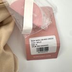 Birdy Grey  Lisa Midi Dress Womens Size Medium Satin Gold Party Dress Bridesmaids Photo 7