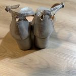 Kelly & Katie Caital Sandal Silver Shimmer Metallic Size 10 Photo 6