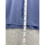 ANGL  Solid Blue TShirt Dress Short Sleeve Dropped Waist Drawstring Sleeve Tab Photo 4