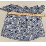 Cooper and Ella  Top Womens Small On/Off Shoulder Lined Vacation Travel Resort Photo 2