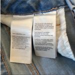 Calvin Klein Size 27 Distressed Y2K 90s Denim Skirt Photo 5