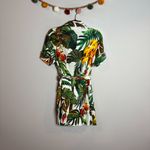 House of Harlow NWT  1960 linen blend tropical print utility dress Photo 4