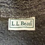 VTG LL Bean Womens Sherpa Fleece Jacket Cozy Outdoorsy USA Made Gray Medium Photo 7