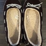 L.L.Bean Brown moccasin Slippers with sherpa Lining women’s 7 Photo 2