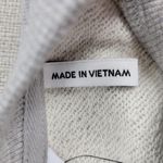 Peloton Chic Fabric Mix Pullover Sweatshirt Size M Gray Pink Cropped PS121 NEW Photo 2