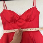 House Of CB  size M Regular Minimoiselle' Holly‎ Red Satin Tulle Mini Dress Photo 6