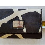 Nine & Co. by Ninewest Women's Brown Beige Animal Print Trifold Wallets Photo 9