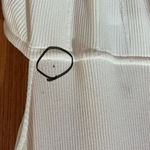 Free People  Beach Ribbed Racerback Cutout Gotta‎ Go Jumpsuit White Size Large Photo 10